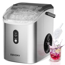 Load image into Gallery viewer, EUHOMY Portable Nugget Ice Maker Countertop Auto-Cleaning Sonic Includes 2 Bottles of Cleaner - Euhomy