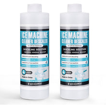 Load image into Gallery viewer, EUHOMY Ice Machine Cleaner Descaler, 16/32 Fl OZ Ice Maker Cleaner (4 Uses Per Bottle), Ideal Universal Descaling Solution for All Brands Ice Maker - Euhomy