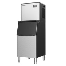 Load image into Gallery viewer, EUHOMY 339/449Lbs/24H Easy Use Commercial Ice Maker Machine Includes 2 Bottles of Cleaner - Euhomy