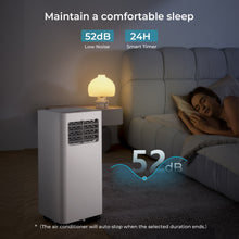 Load image into Gallery viewer, EUHOMY Portable Air Conditioners 3 in 1 Portable Cooling AC with Dehumidifier, Fan, Sleep Modes - Euhomy