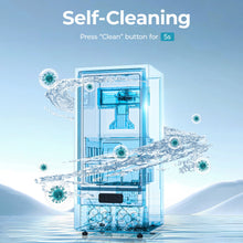 Load image into Gallery viewer, EUHOMY Commercial Under Counter Nugget Ice Maker Machine Includes 2 Bottles of Cleaner - Euhomy