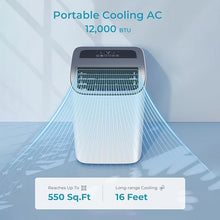 Load image into Gallery viewer, EUHOMY Portable Air Conditioners 3 in 1 Portable Cooling AC with Dehumidifier