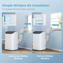 Load image into Gallery viewer, EUHOMY Portable Air Conditioners 14000 Btu3 in 1 Portable Cooling AC with Dehumidifier Fan Modes