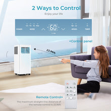 Load image into Gallery viewer, EUHOMY Portable Air Conditioners 3 in 1 Portable Cooling AC with Dehumidifier, Fan, Sleep Modes - Euhomy
