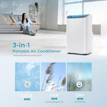 Load image into Gallery viewer, EUHOMY Portable Air Conditioners 3 in 1 Portable Cooling AC with Dehumidifier
