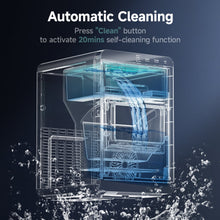 Load image into Gallery viewer, EUHOMY Nugget Ice Maker Countertop, 44Lbs/24H Pebble Ice Maker Machine Includes 2 Bottles of Cleaner - Euhomy